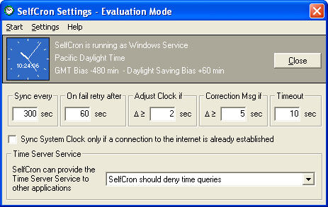 SelfCron Screenshot